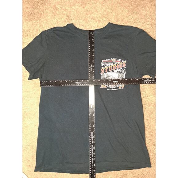 Sturgis 2017 - 77th Annual Bike Week South Dakota T-shirt - Mens Size L - Picture 2 of 4